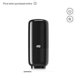 Tork Intuition Sensor Skincare Dispensers Black S4, For Hand Soap And Hand Sanitizer, Elevation Range, 571608 (Quantity 4) Black - Intuition