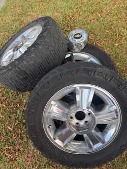 20’ Chevy Rims and Tires