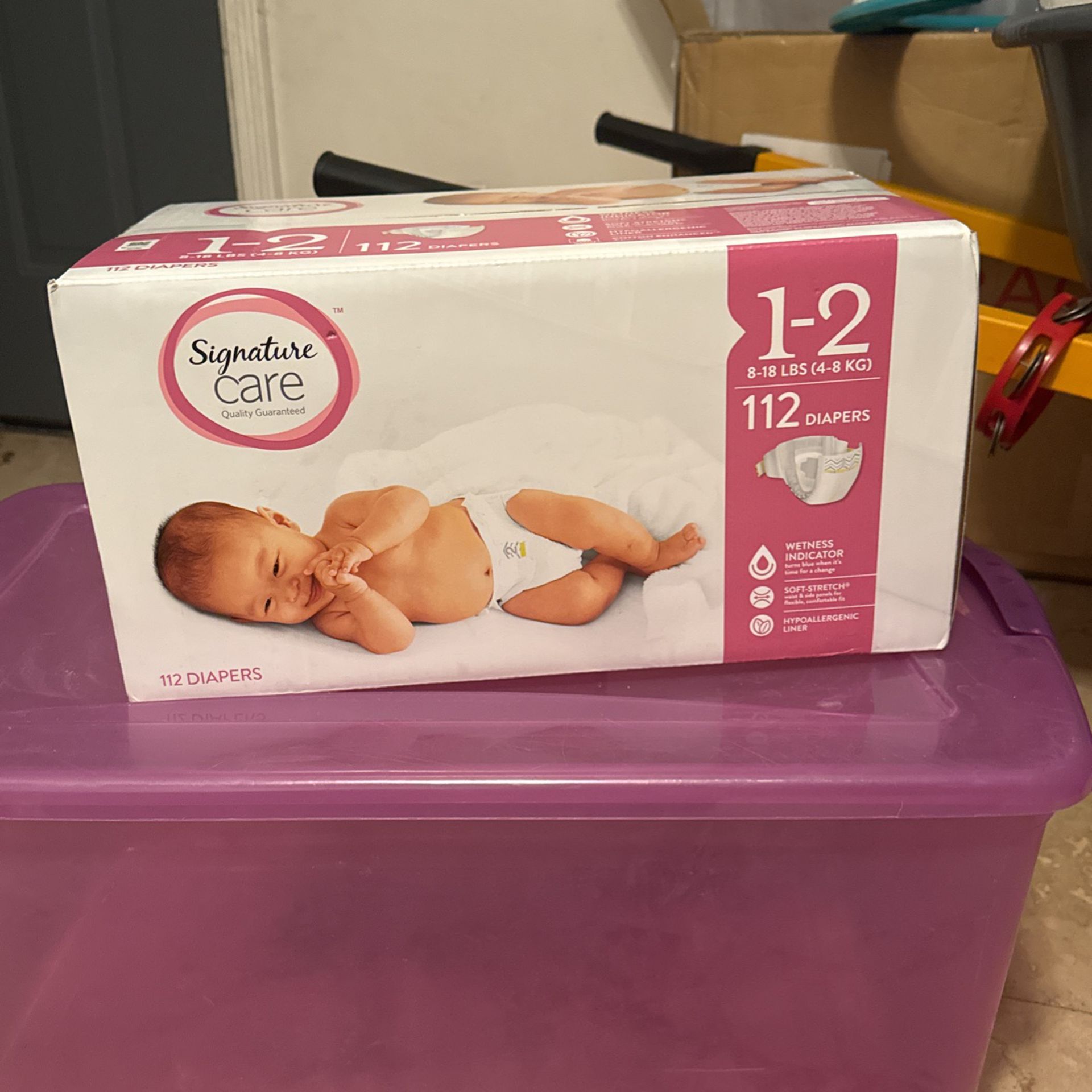 Diapers Size 1-2 