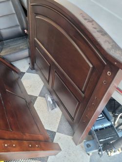 Bed and frame