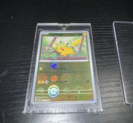 Pokémon Pikachu Poke Ball Holo Japanese