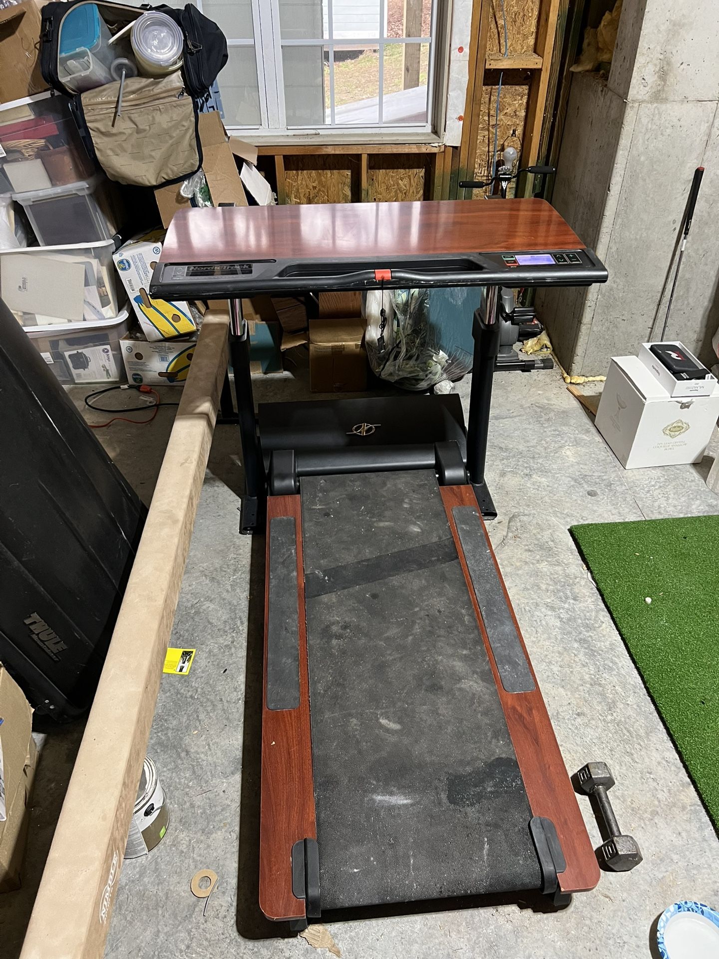 Treadmill With Standing Desk