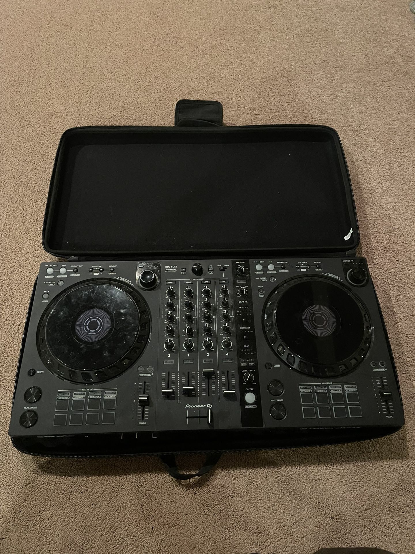 Pioneer DDJ FLX6 4 Channel DJ Controller