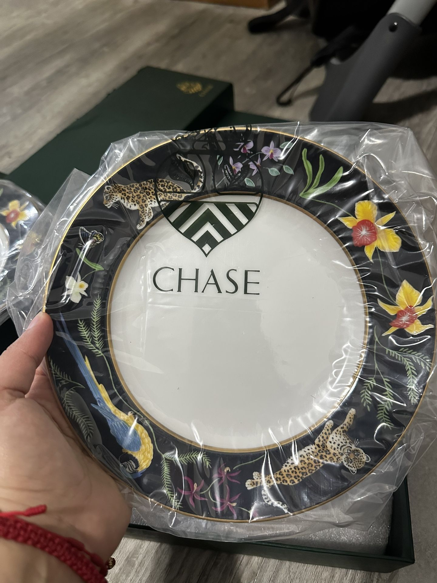 Lynn Chase Jaguar Jungle Plates (4)