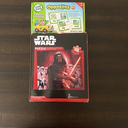 Star Wars Puzzle And Leap Frog Game