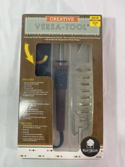 New Walnut Hollow  38283 Creative Versa-Tool Wood Burning Kit SEALED