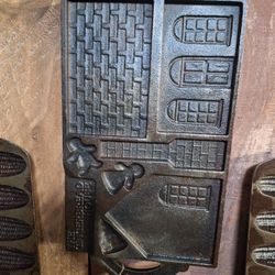 Gingerbread Cast Iron Mold