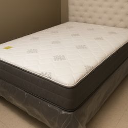 New Queen Mattress And Box Spring 2 Pc Bed Frame Is Not Included 