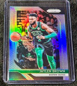 Prizm Jaylen Brown Silver Parallel Refractor