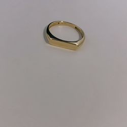 14k Bar Ring