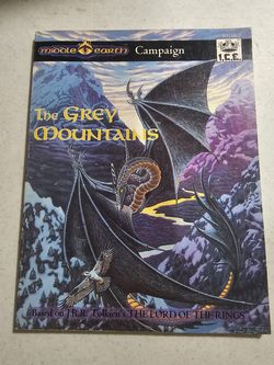Middle-earth Role Playing (MERP) 3113 — The Grey Mountains