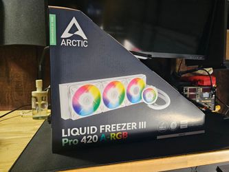 Artic liquid freezer III Pro 420 a-rgb  AIO WATER COOLER