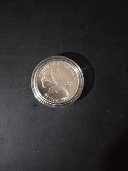 1991 Korean War Memorial Commemorative Silver Dollar Coin