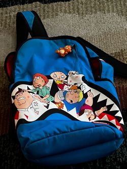 Family Guy shark backpack
