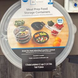 Meal prep food storage containers New