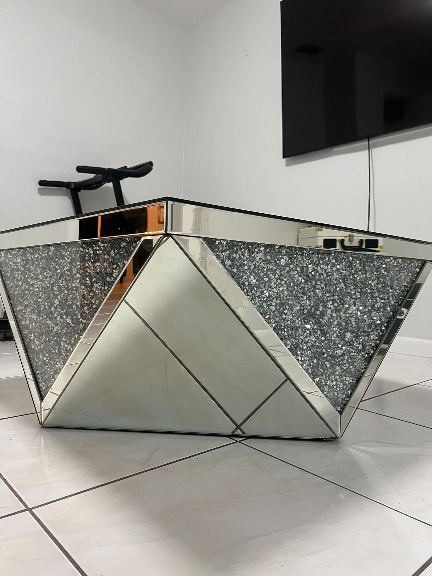 Mirrored Coffee Table