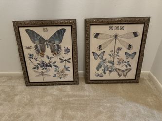 Butterfly wall art