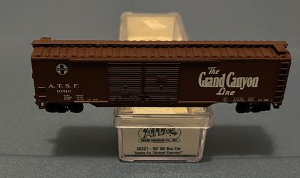 Atlas N Scale 50’ DD Box Car - Santa Fe “Grand Canyon”