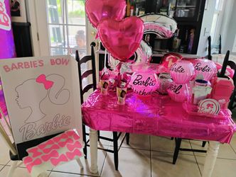 Barbie Biethday Decor