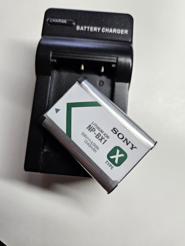 Sony NP-BX1 battery + Charger