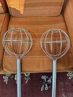 Tablecraft KW48 48" Stainless Steel Kettle Whip w/ Sealed Wires