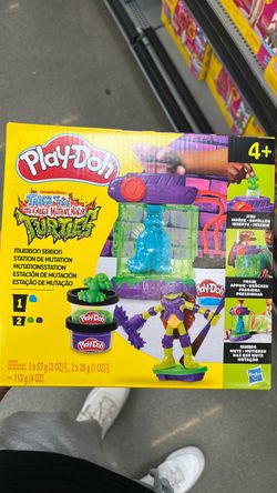 TMNT playdoh set