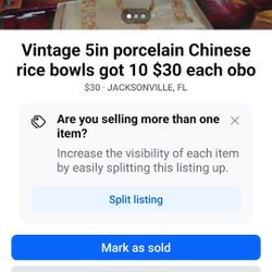 Vintage Chinese Porcelain Prices Are On The Picture 