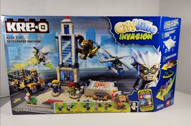 Kre-o Cityville Invasion Skyscraper Mayhem Building Set Kreo A3251