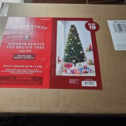 Pre-Lit Christmas Tree