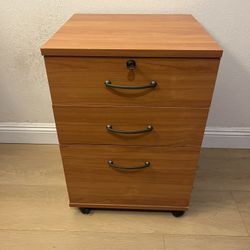 Mobile Lockable File Cabinet (Read Description)
