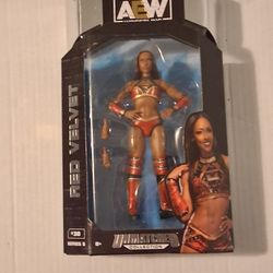 New All Elite AEW #38 Unmatched Collection Red Velvet Action Figure 