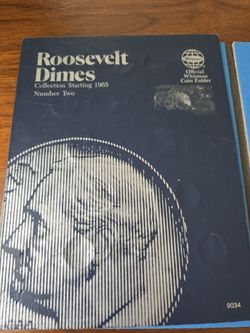 Whitman Roosevelt Dimes Coin Folder 1965