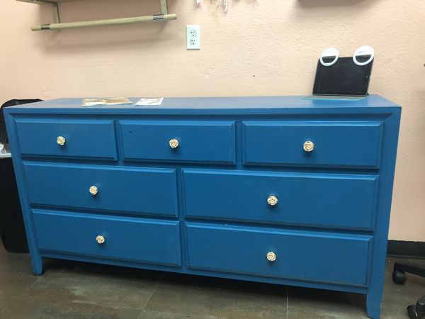 Blue Dresser For Sale In Temecula Ca Offerup