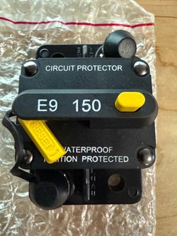 LiTime 150A Switchable Circuit Breaker for LiFePO4 Batteries, Easy to Install and Operate for Automotive, Marine, and Solar Applications, Designed for