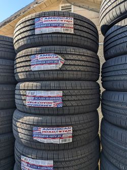 235 60 18 American Tires Con 50,000 millas de Garantía