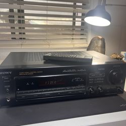 Vintage Sony STR-D665 Receiver 5.1 channel phono AM/FM Tested working W REMOTE
