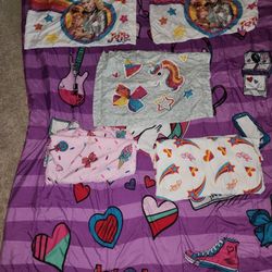 Girls Full Size Bedding Set-Jojo Siwa Theme