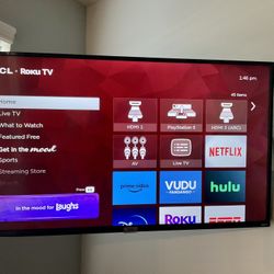 43’ 4K TCL Roku TV