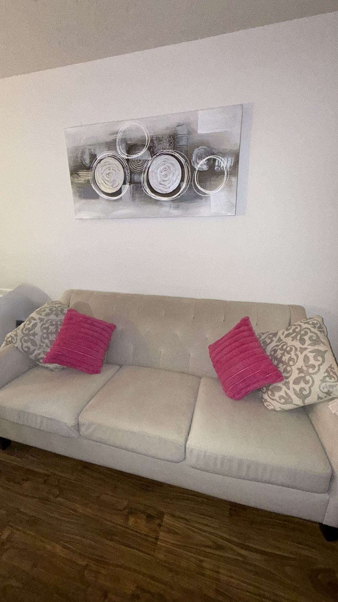 ✨ For Sale: Beautiful Beige Couch – $250 ✨