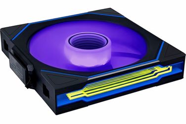 Lian Li UNI Fan SL-Infinity Wireless 140-Single Pack (Reverse Blade)-2.4 GHz Wireless Signal Control-ARGB Fan- Double Infinity Mirror -Daisy-Chain Des