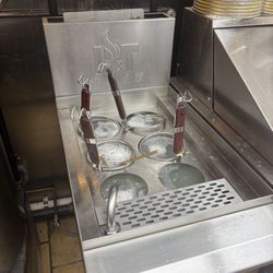 Commercial 6-Basket Gas Noodle Cooker 