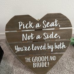 Wedding Sign