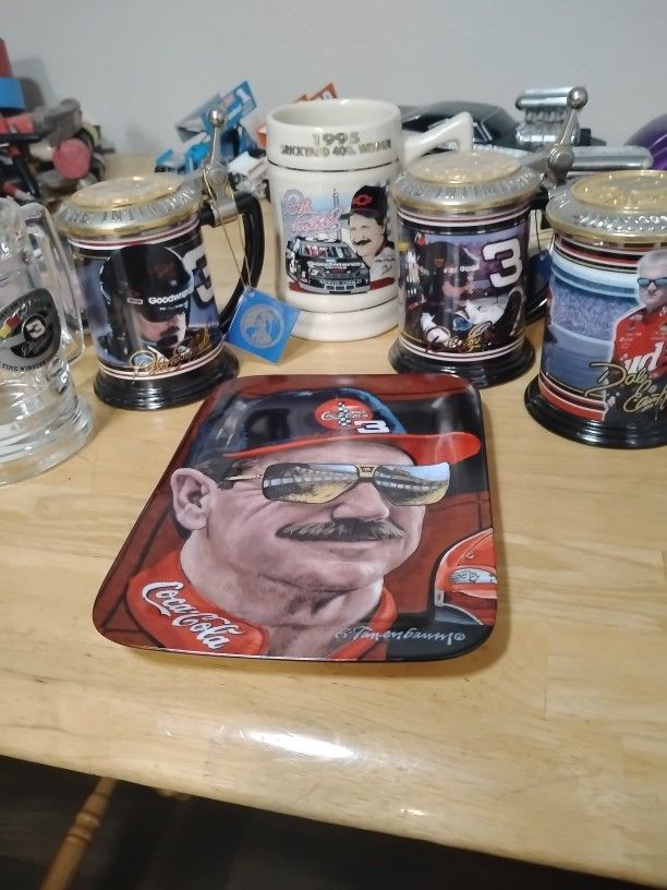 Dale Earnhardt Senior And Junior Memorabilia !! Let's Make A Deal 