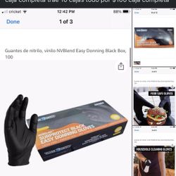 Gloves Nitrile 