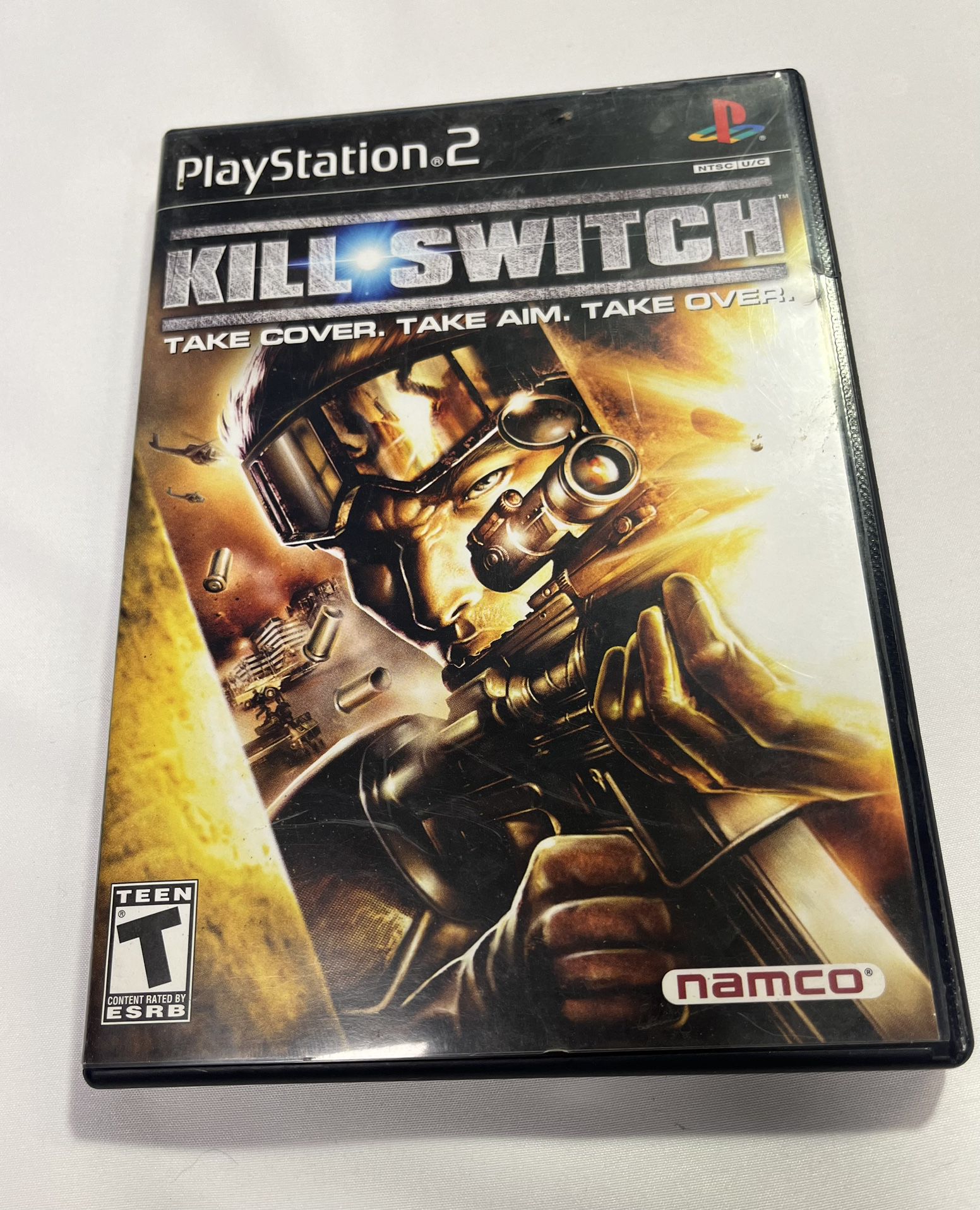 Kill Switch  PlayStation 2  (Namco 2003) Complete with Manual Tested