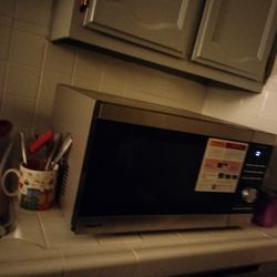 Stainless Steel Microwave 