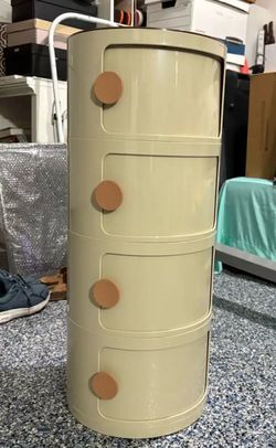 Round Storage Cabinet Plastic - CASH ONLY.