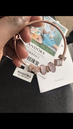 Pandora Rose Gold Bracelet Brand New.