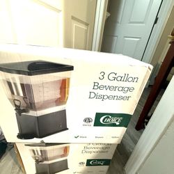 3 Gallon Beverage Dispenser Brand New