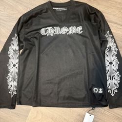 Chrome Hearts Black Long Sleeve Jersey